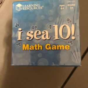 Scholastic I see 10 math game